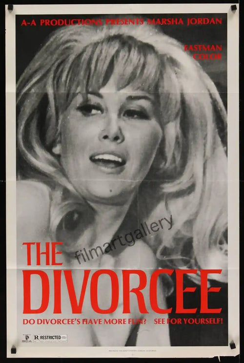 The Divorcee Original Vintage Movie Poster
