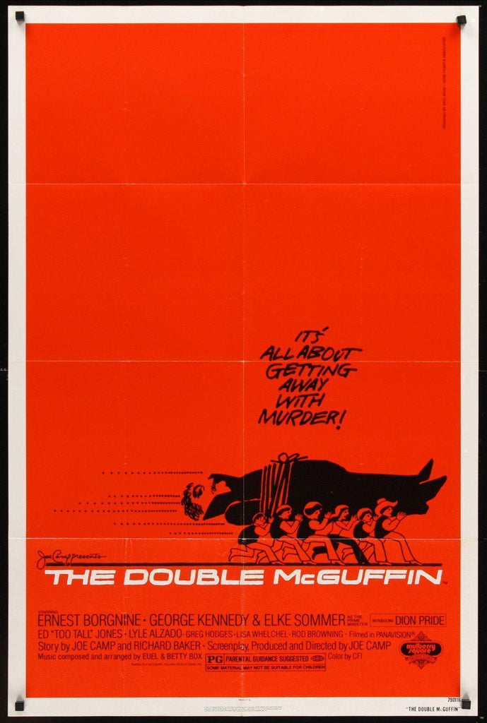 The Double McGuffin 1 Sheet (27x41) Original Vintage Movie Poster