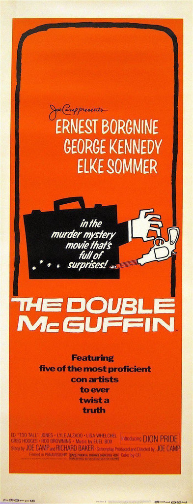 The Double McGuffin Insert (14x36) Original Vintage Movie Poster