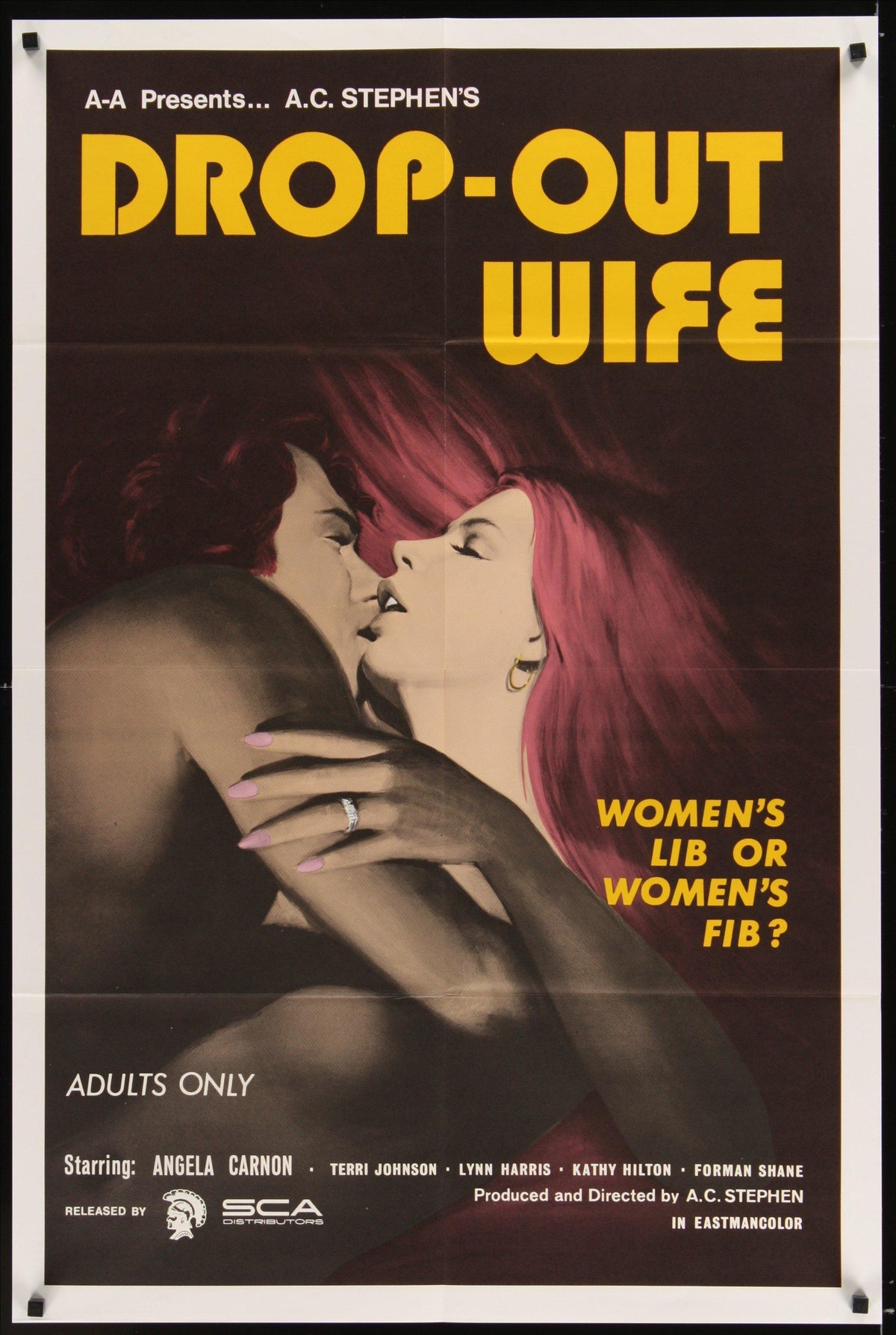 The Drop-Out Wife 1 Sheet (27x41) Original Vintage Movie Poster