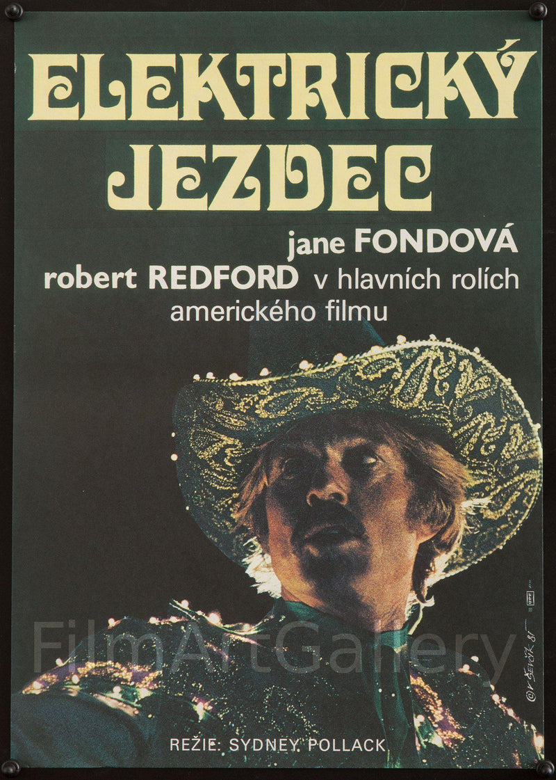 The Electric Horseman Czech Mini (11x16) Original Vintage Movie Poster
