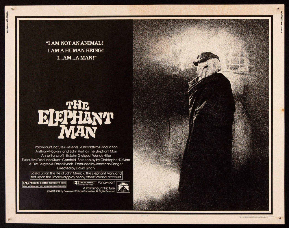 The Elephant Man Original Vintage Movie Poster