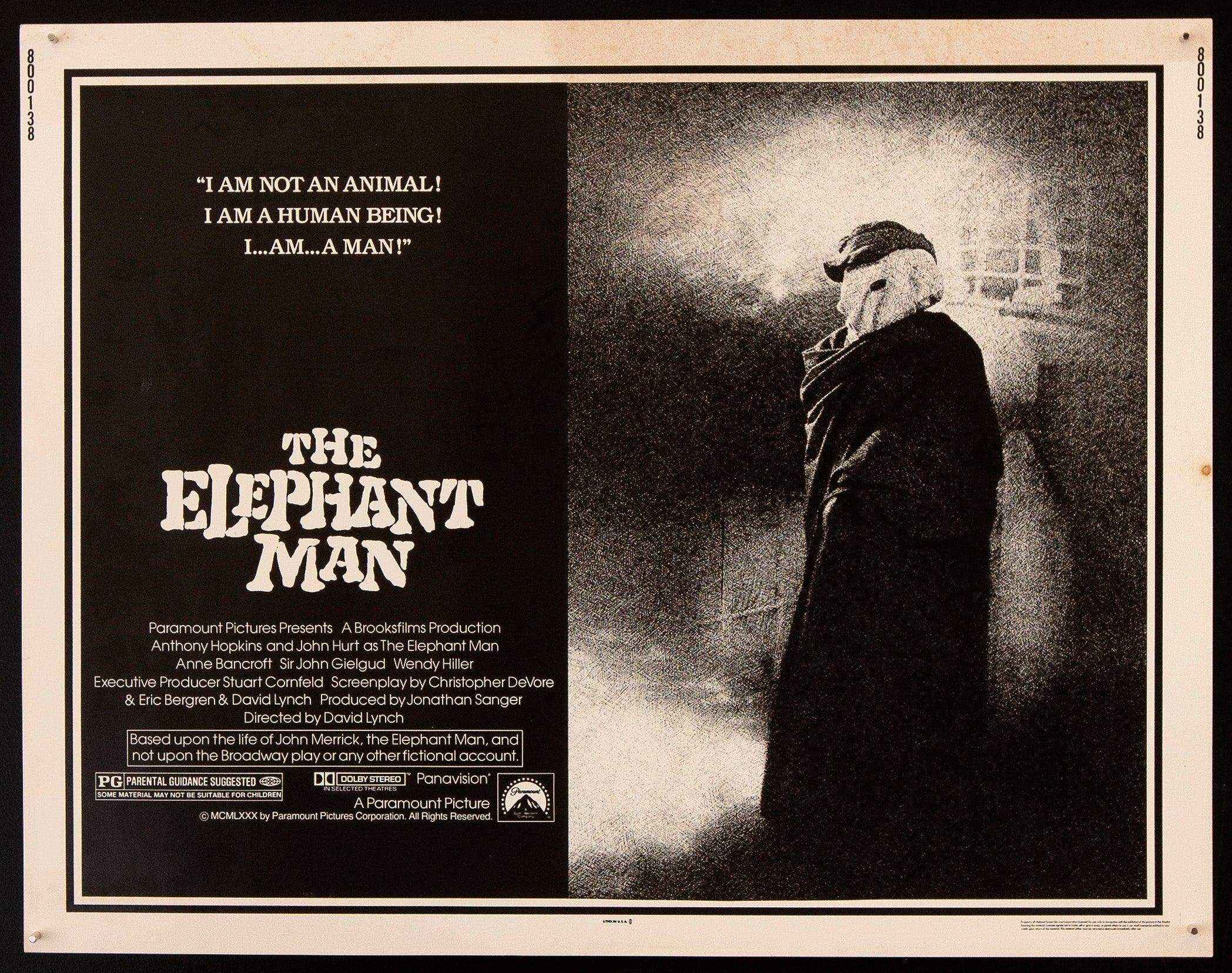 The Elephant Man Movie Poster 1980 Half Sheet (22x28)