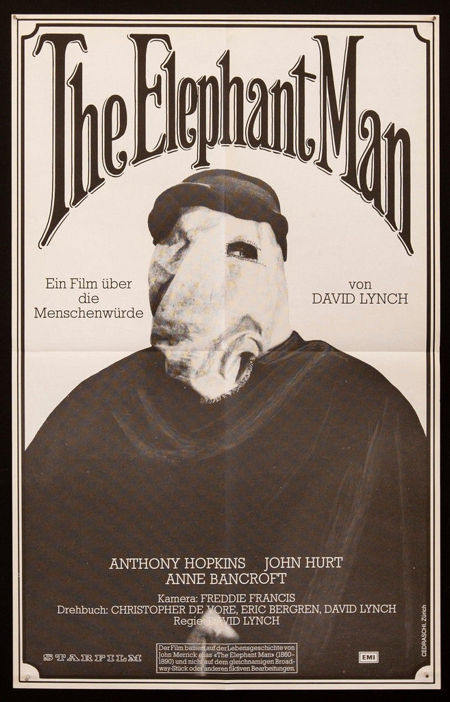 The Elephant Man Original Vintage Movie Poster
