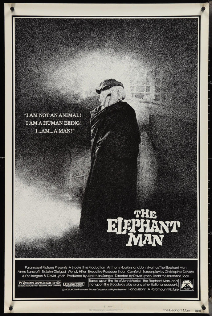 The Elephant Man Original Vintage Movie Poster
