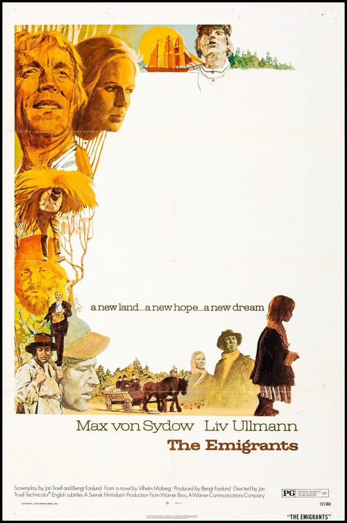 The Emigrants Original Vintage Movie Poster