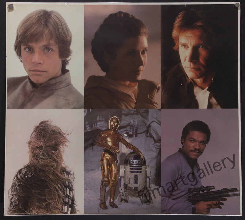 The Empire Strikes Back 34x38 Original Vintage Movie Poster