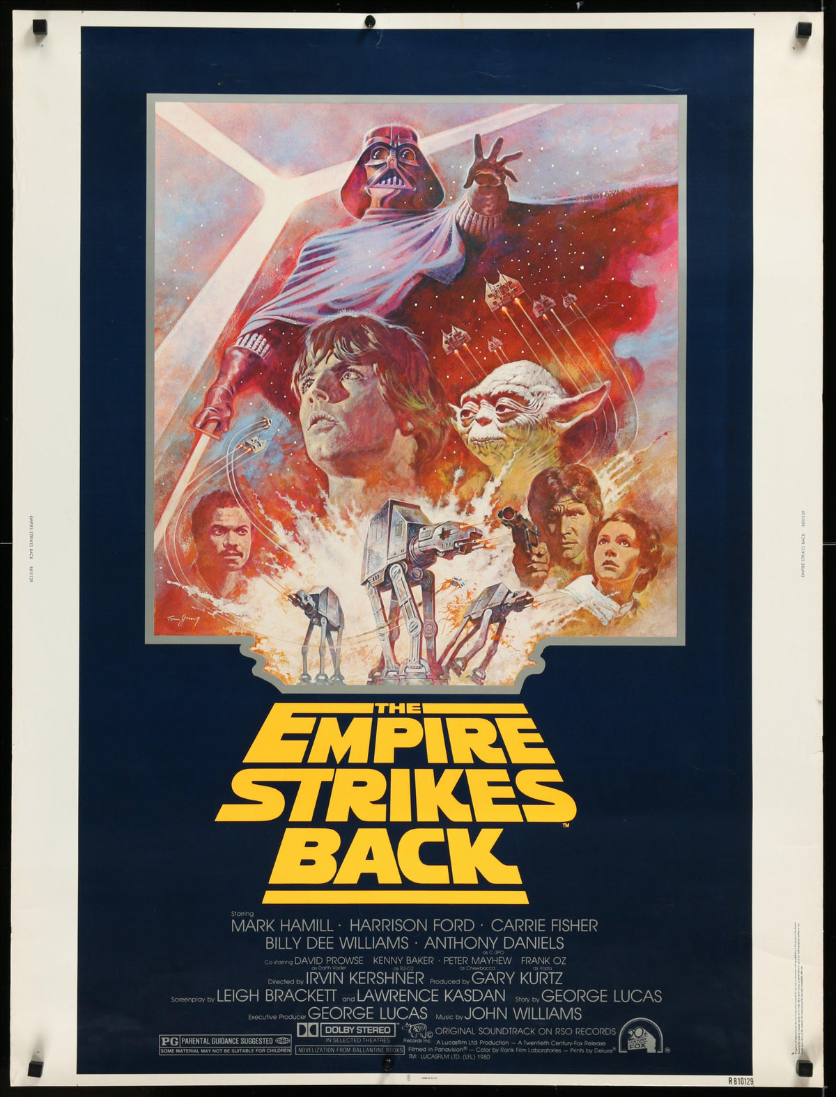 The Empire Strikes Back Original Vintage Movie Poster