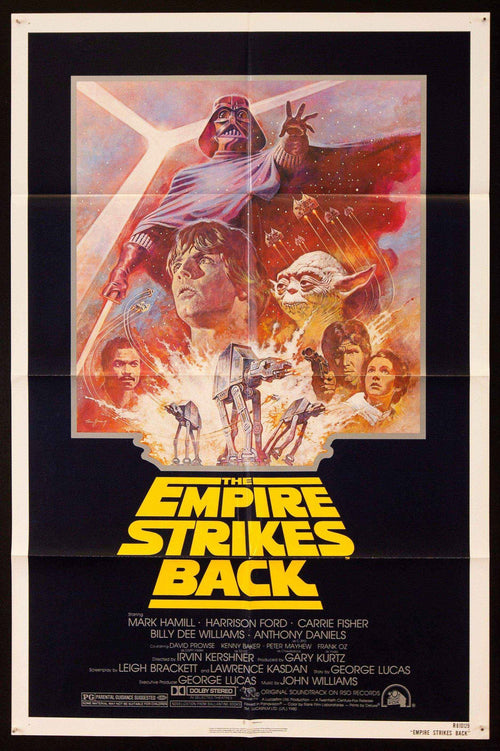 The Empire Strikes Back Original Vintage Movie Poster