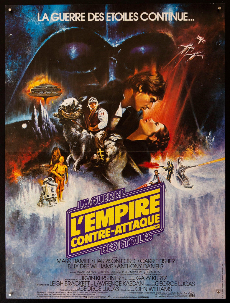 The Empire Strikes Back Original Vintage Movie Poster