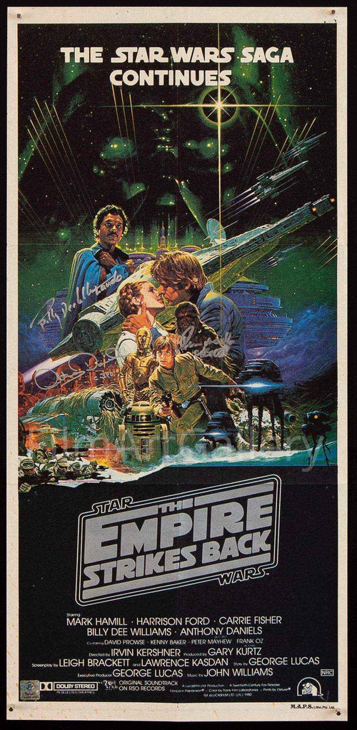 The Empire Strikes Back Original Vintage Movie Poster