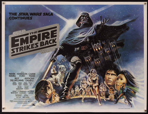 The Empire Strikes Back Original Vintage Movie Poster