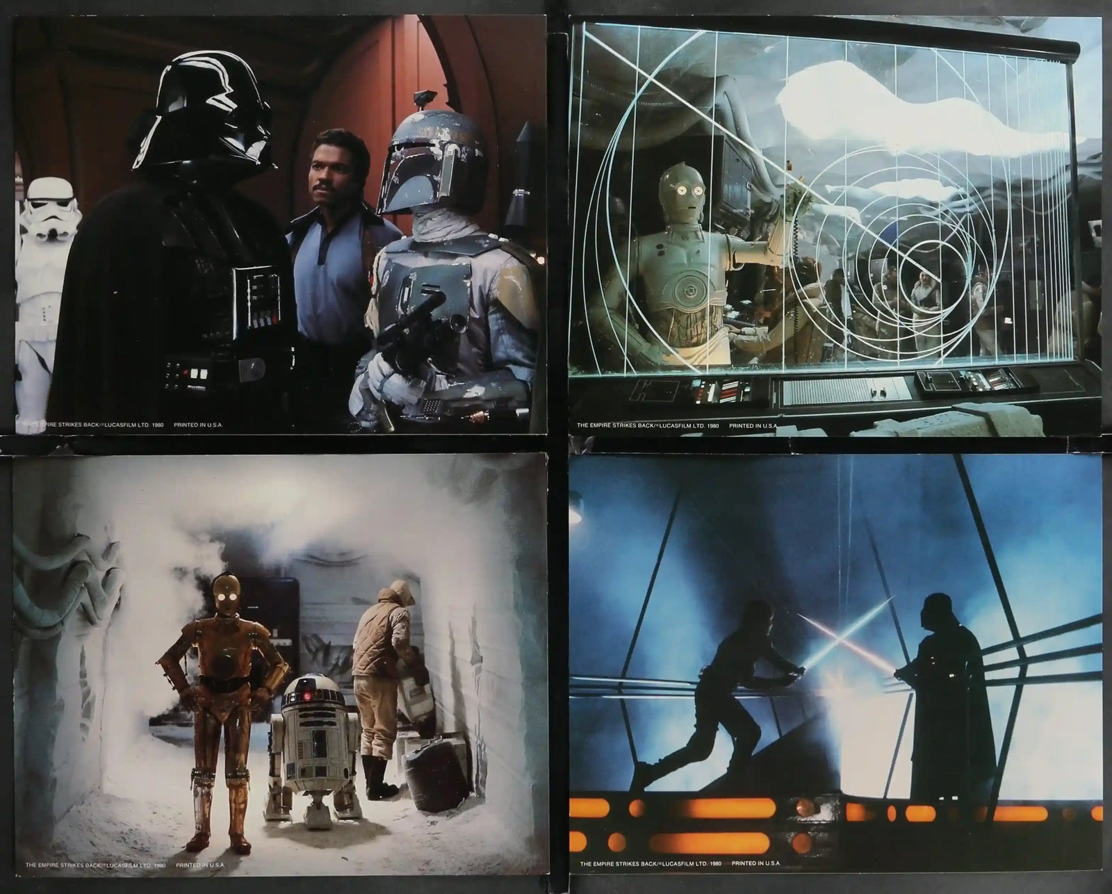 The Empire Strikes Back Original Vintage Movie Poster