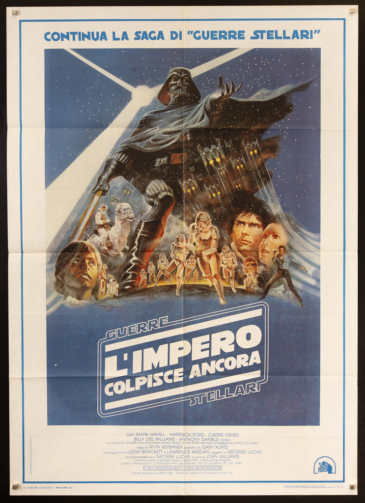 The Empire Strikes Back Original Vintage Movie Poster