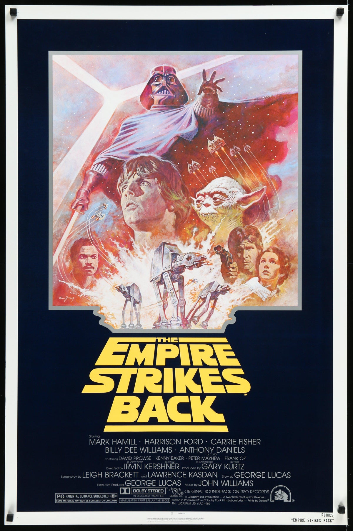 The Empire Strikes Back Original Vintage Movie Poster