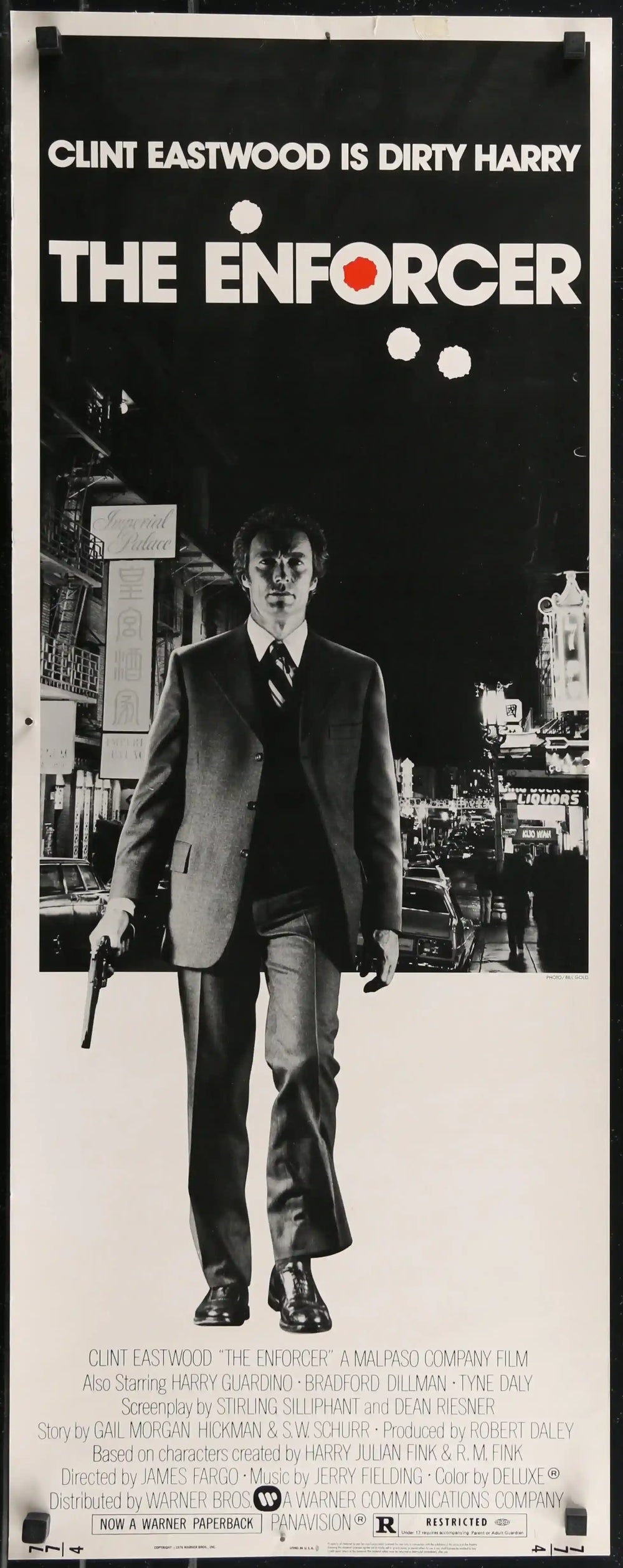 The Enforcer Original Vintage Movie Poster