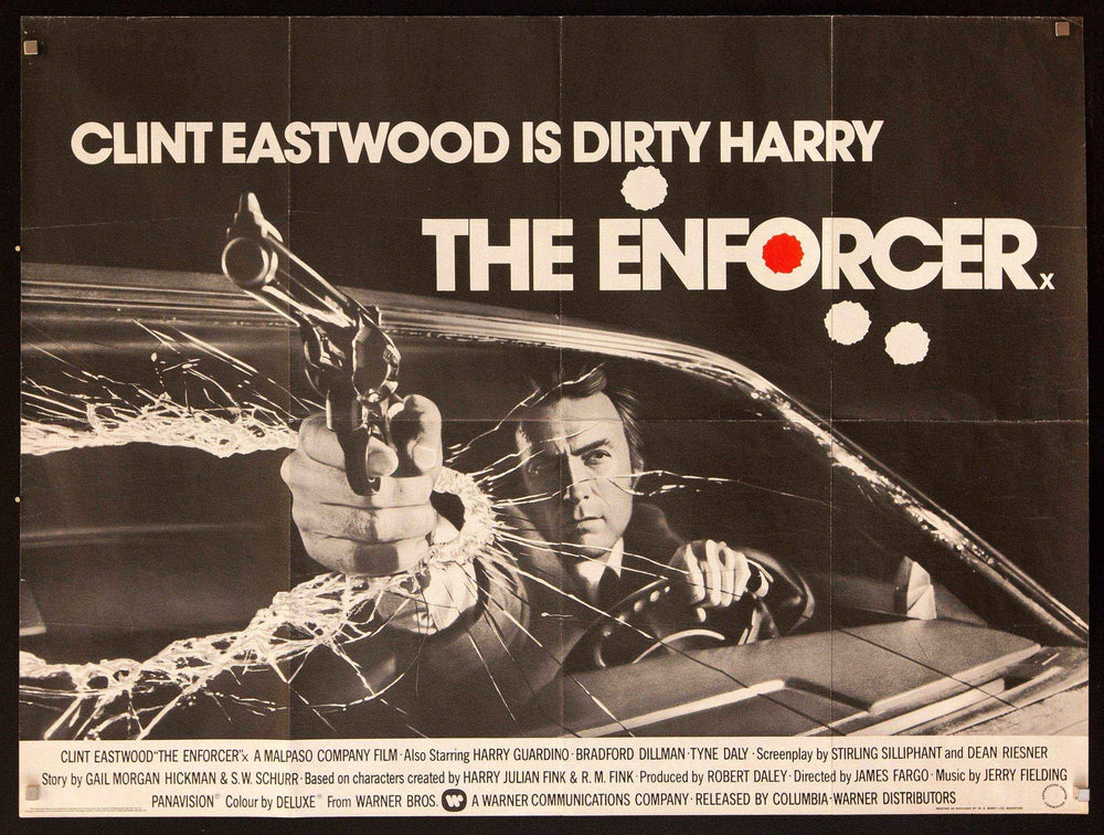The Enforcer Original Vintage Movie Poster