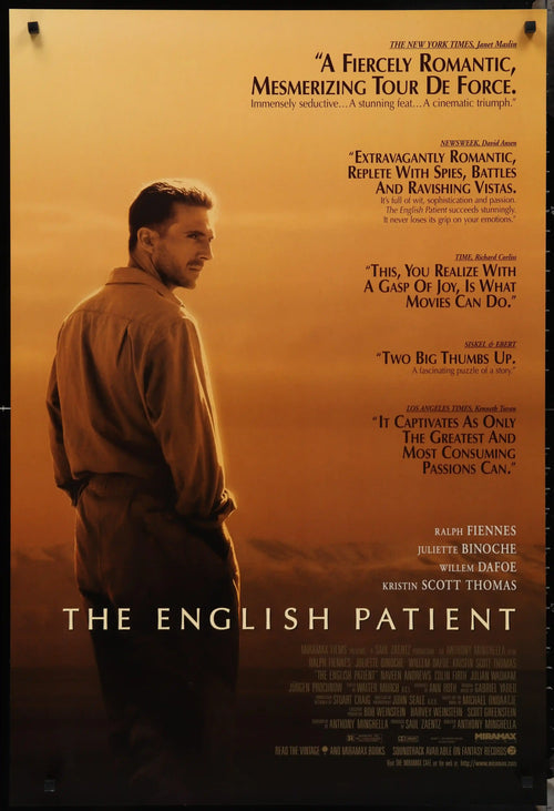 The English Patient Original Vintage Movie Poster