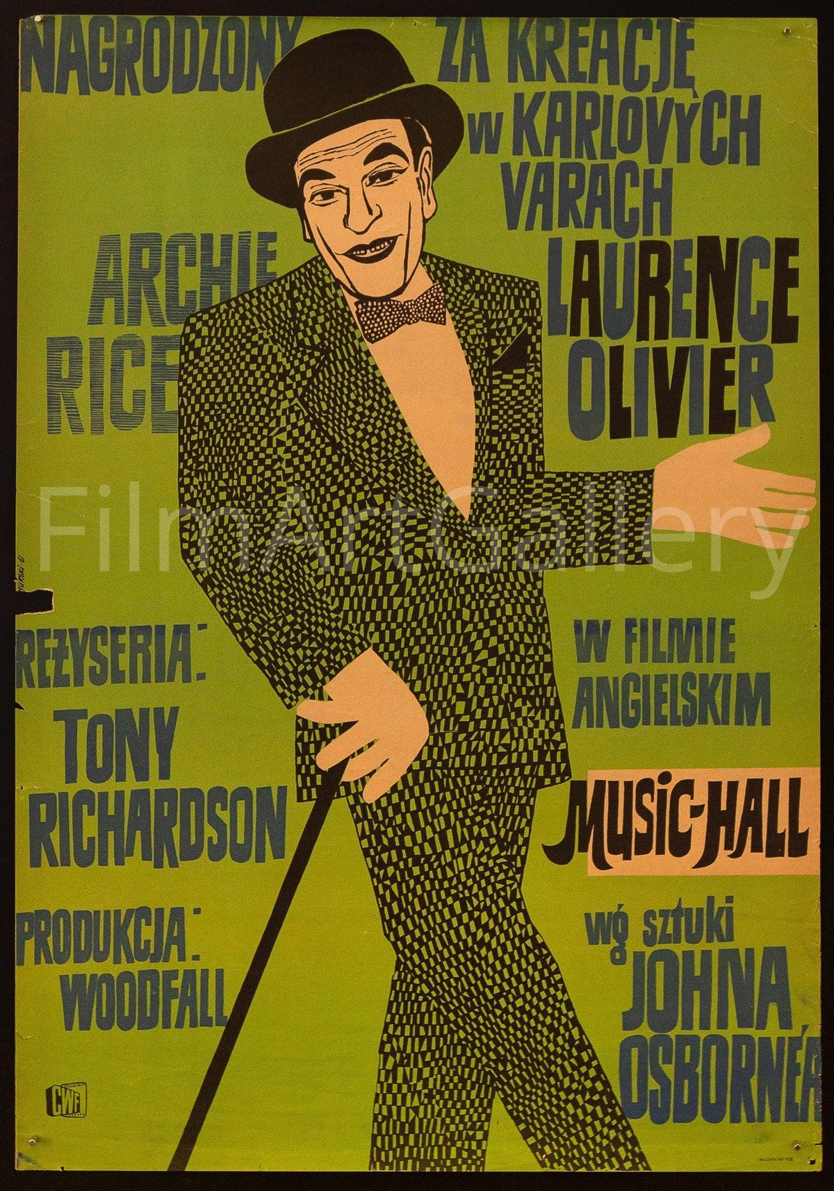 The Entertainer Original Vintage Movie Poster