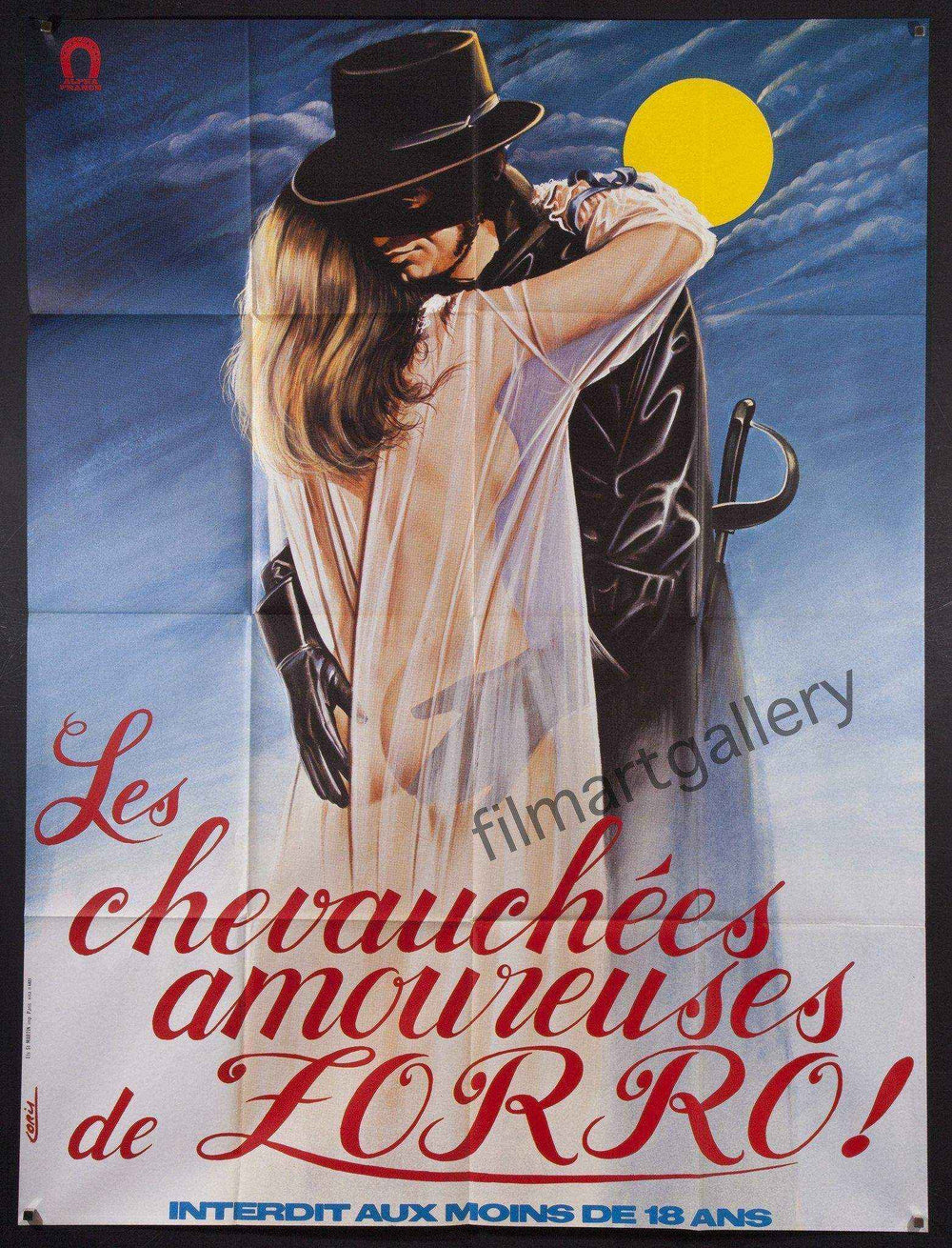 The Erotic Adventures of Zorro Original Vintage Movie Poster