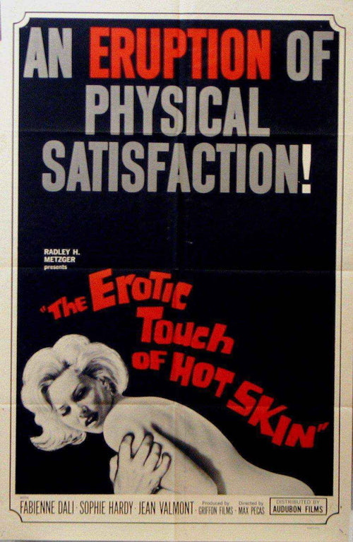 The Erotic Touch of Soft Skin Original Vintage Movie Poster