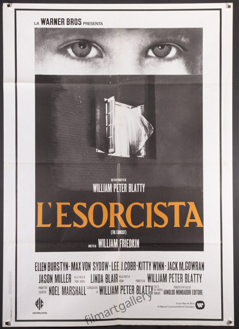 The Exorcist Italian 2 foglio (39x55) Original Vintage Movie Poster