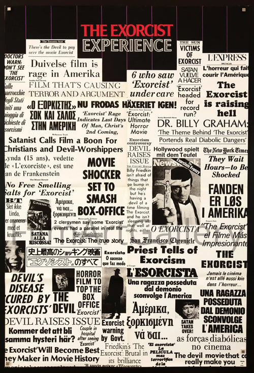 The Exorcist Original Vintage Movie Poster
