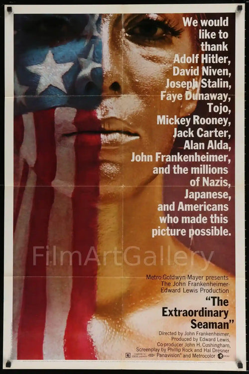 The Extraordinary Seaman Original Vintage Movie Poster
