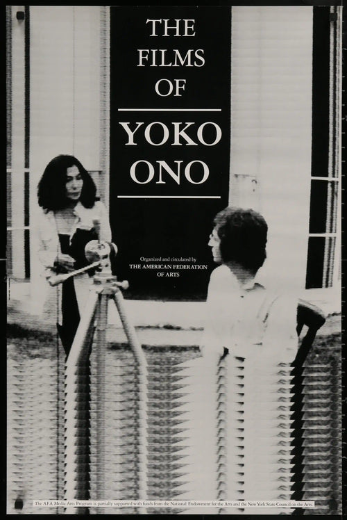 The Films of Yoko Ono Original Vintage Movie Poster