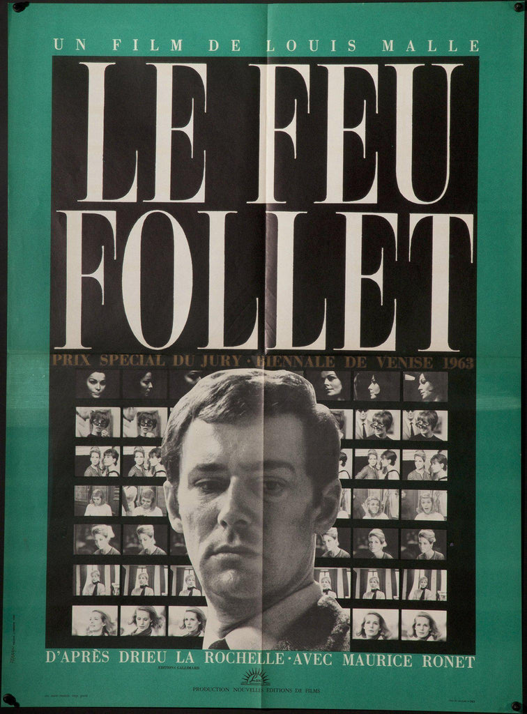 The Fire Within (Le Feu Follet) Original Vintage Movie Poster