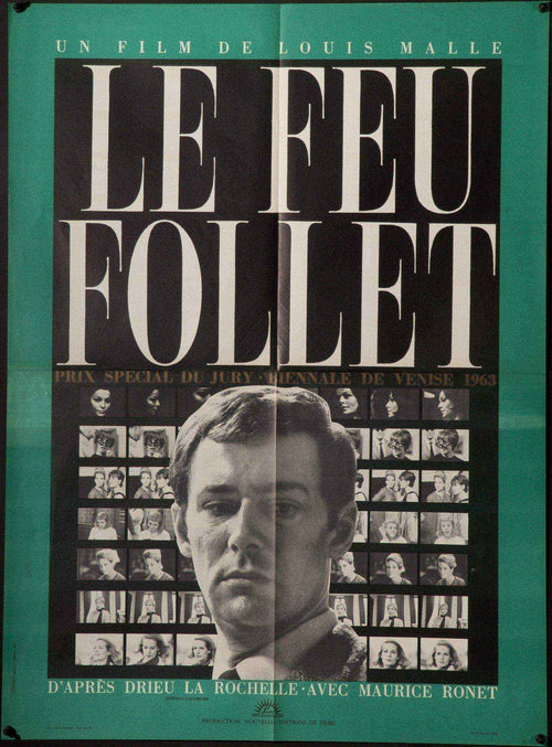 The Fire Within (Le Feu Follet) Original Vintage Movie Poster