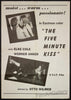 The Five Minute Kiss ( The 5 Minute Kiss ) Original Vintage Movie Poster