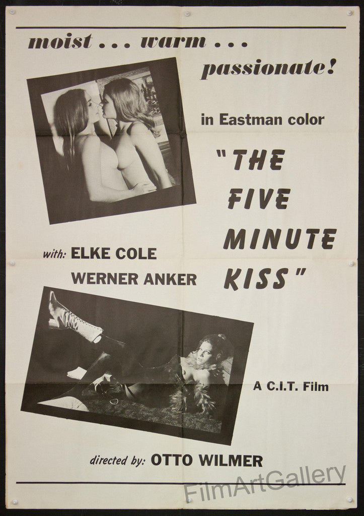 The Five Minute Kiss ( The 5 Minute Kiss ) Original Vintage Movie Poster