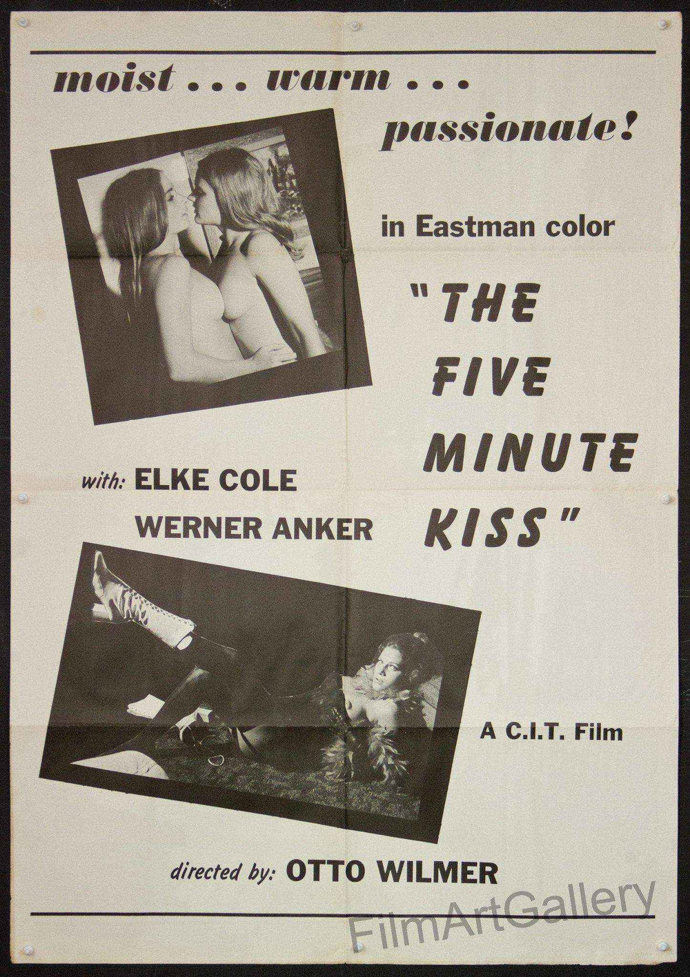 The Five Minute Kiss ( The 5 Minute Kiss ) Original Vintage Movie Poster