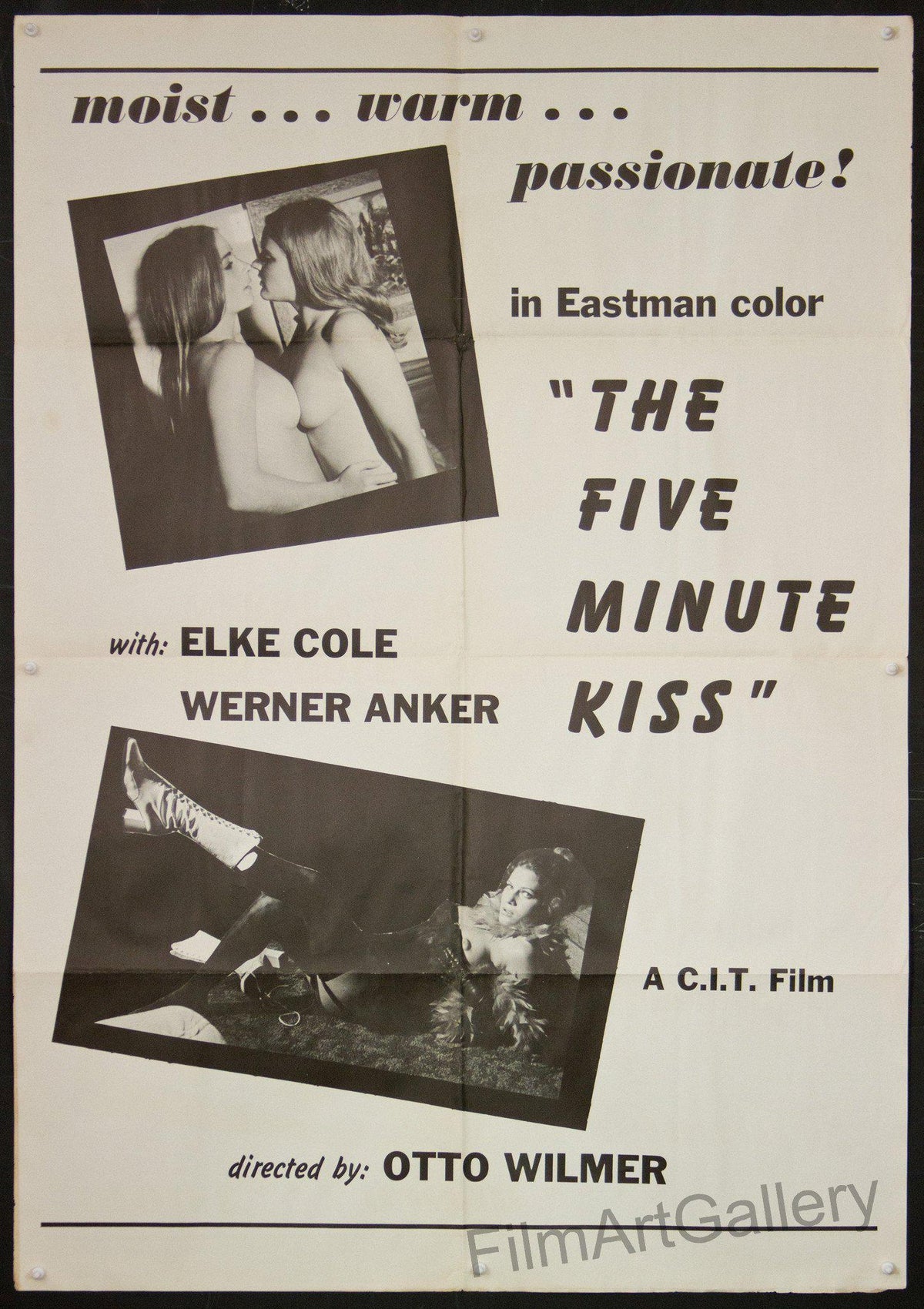 The Five Minute Kiss ( The 5 Minute Kiss ) Original Vintage Movie Poster
