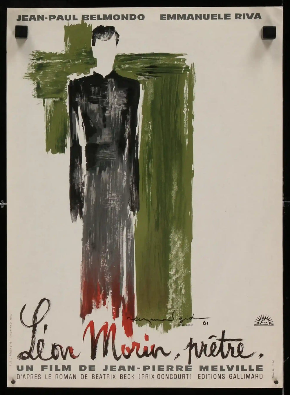 The Forgiven Sinner (Leon Morin, Pretre) Original Vintage Movie Poster