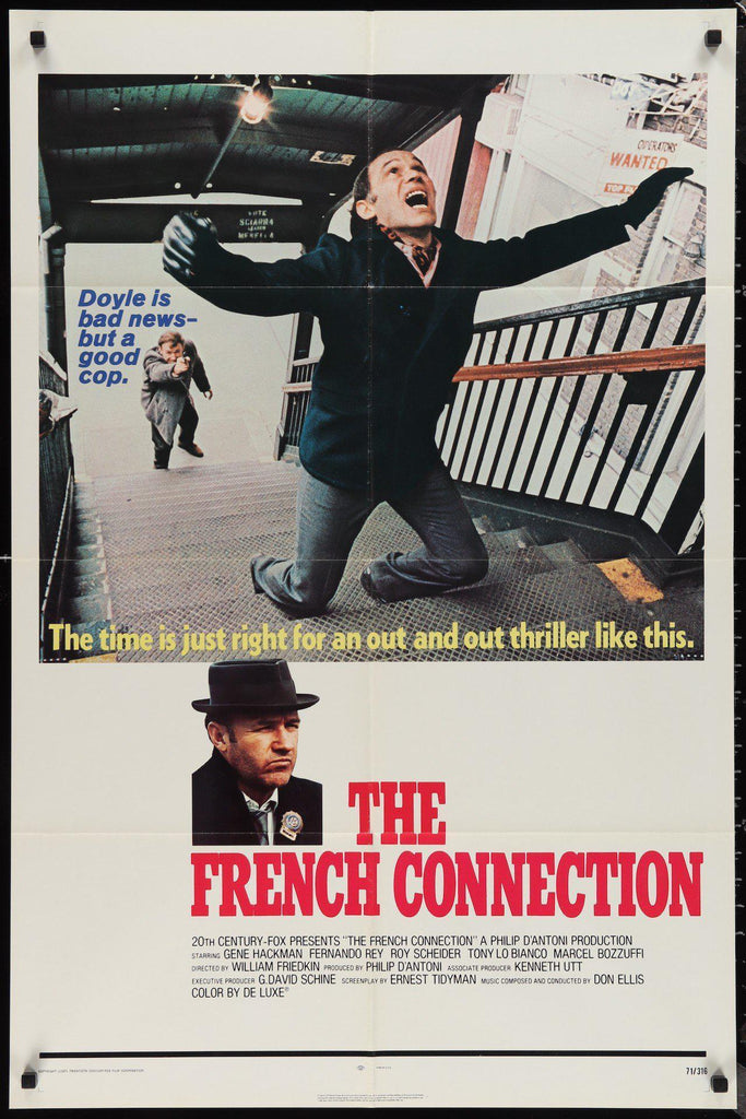 The French Connection Original Vintage Movie Poster