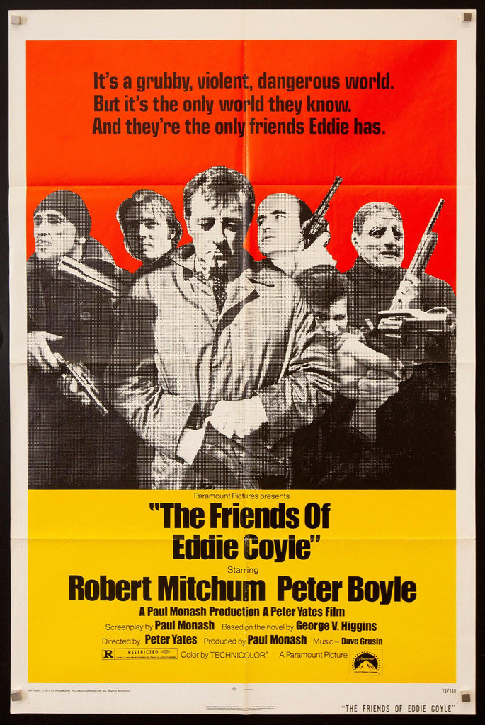 The Friends Of Eddie Coyle 1 Sheet (27x41) Original Vintage Movie Poster