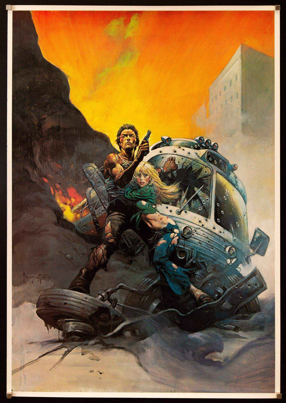 The Gauntlet Original Vintage Movie Poster