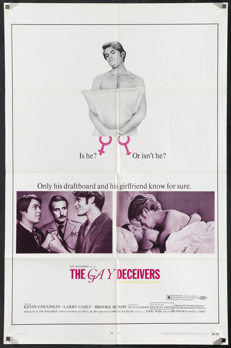 The Gay Deceivers 1 Sheet (27x41) Original Vintage Movie Poster