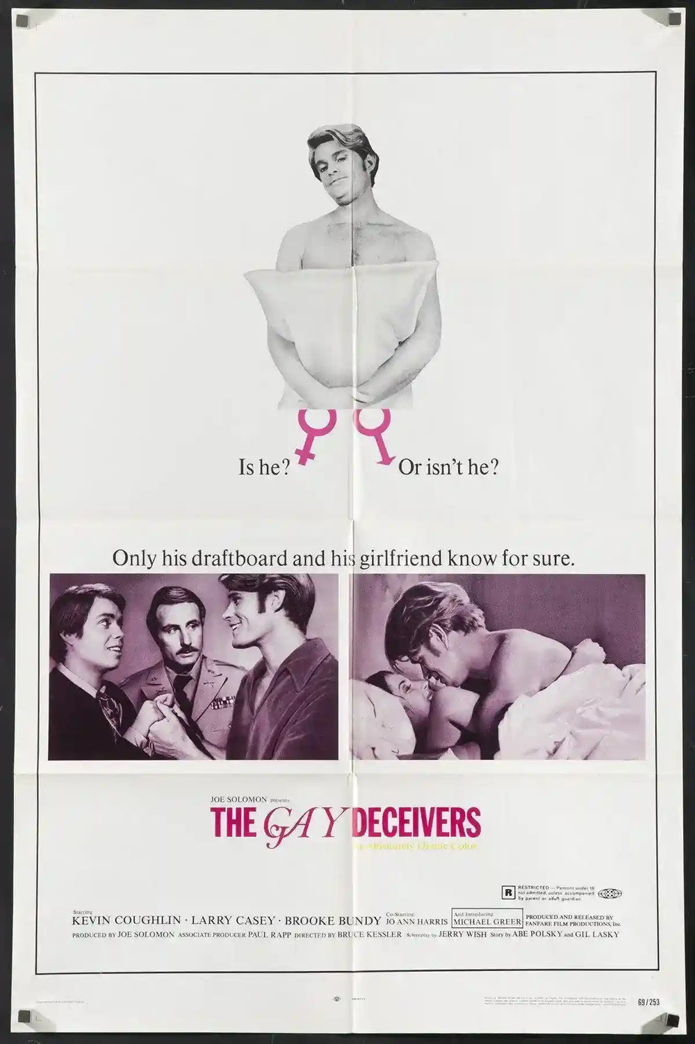 The Gay Deceivers Original Vintage Movie Poster