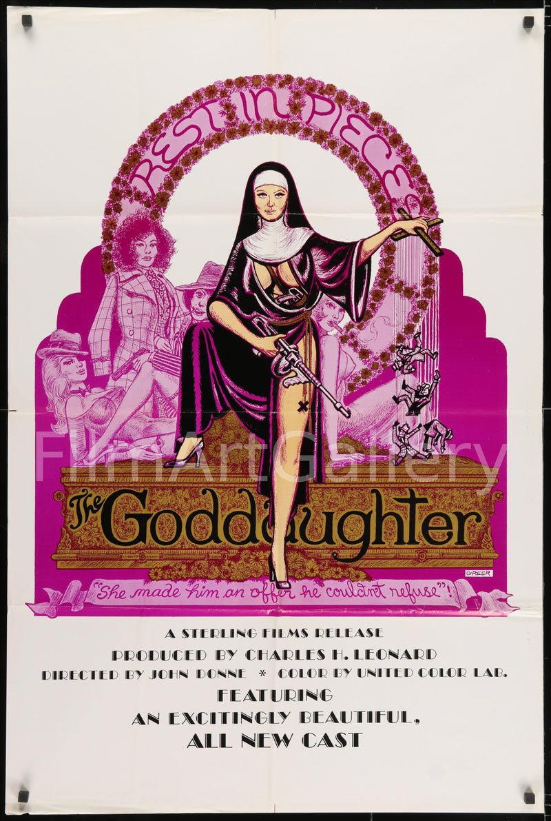 The Goddaughter 1 Sheet (27x41) Original Vintage Movie Poster