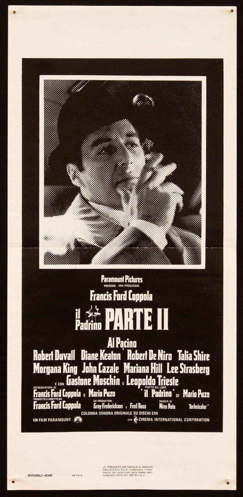 The Godfather Part II (Godfather Part 2) Original Vintage Movie Poster