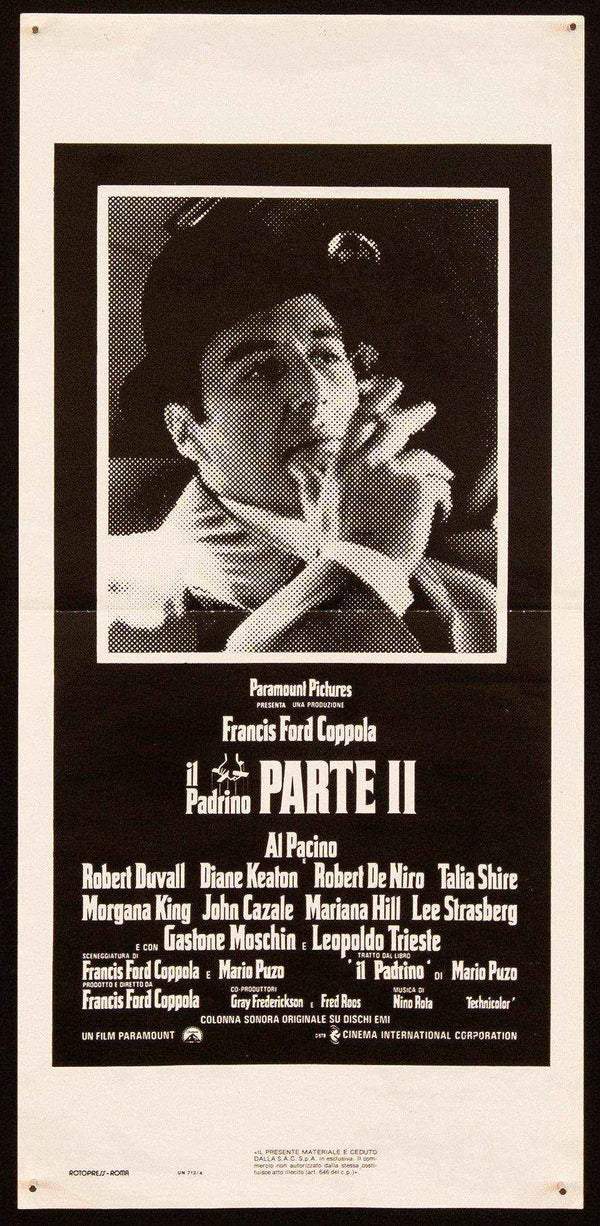 The Godfather Part II (Godfather Part 2) Original Vintage Movie Poster