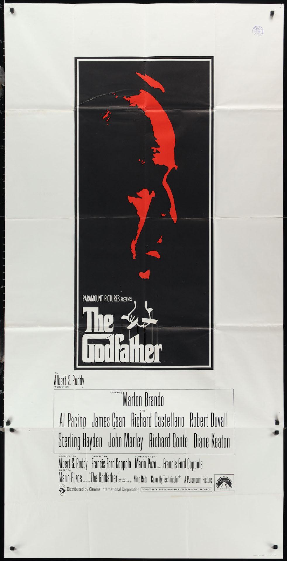 The Godfather 3 Sheet (41x81) Original Vintage Movie Poster