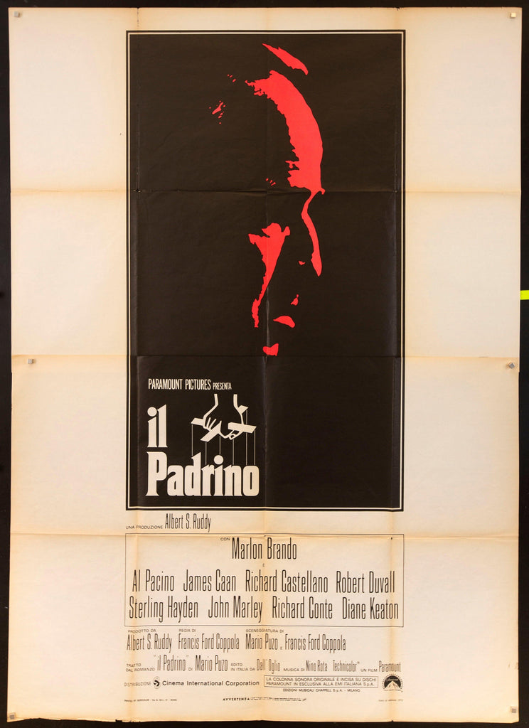 The Godfather Original Vintage Movie Poster