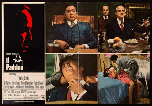 The Godfather Original Vintage Movie Poster