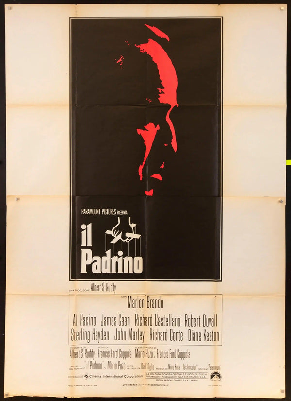 the godfather theatrical release poster