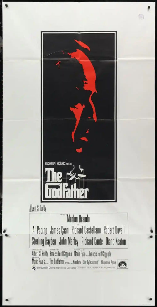 The Godfather Original Vintage Movie Poster