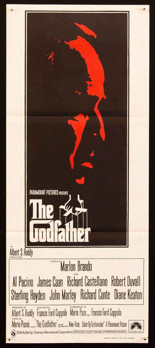 The Godfather Original Vintage Movie Poster